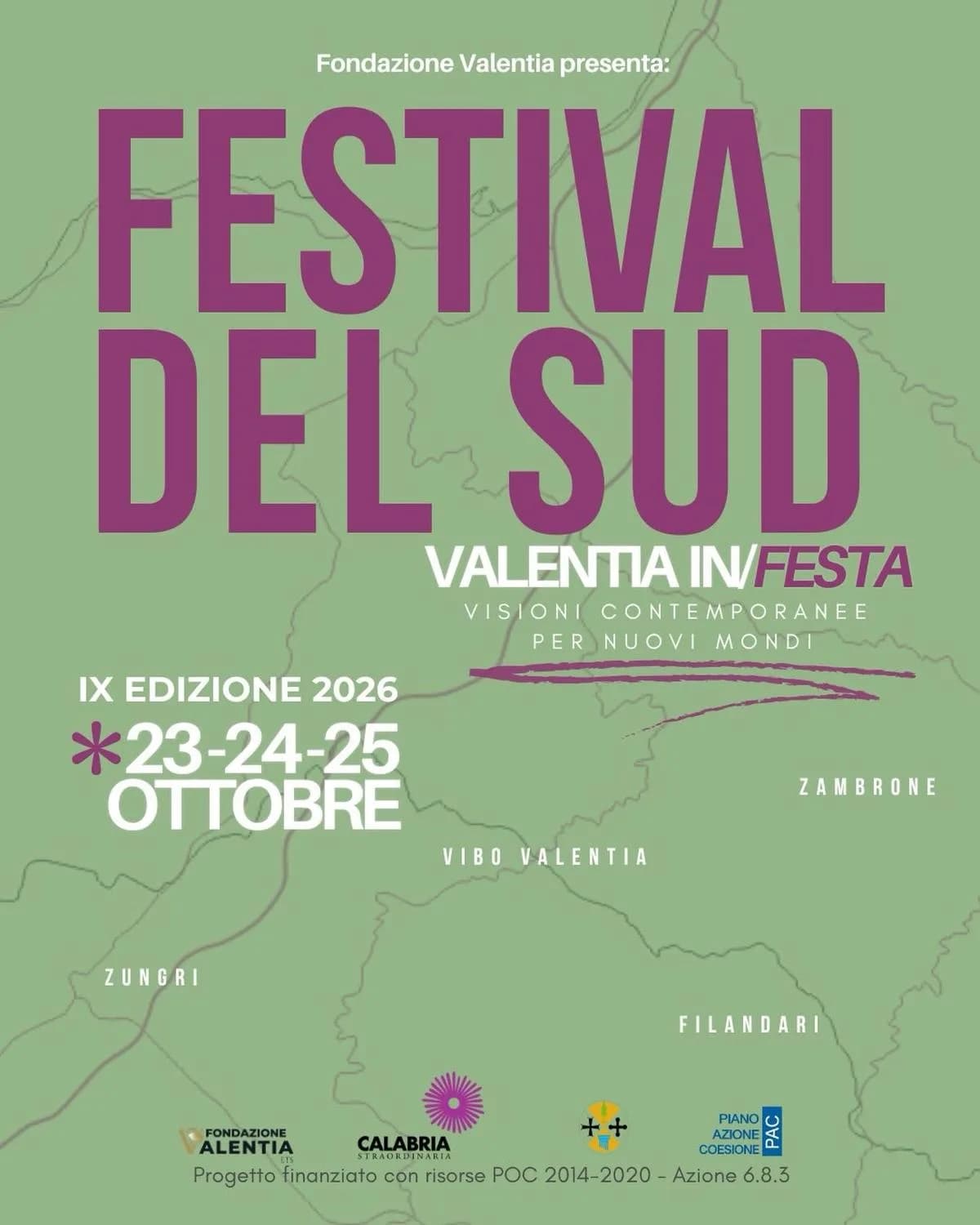 Il Festival del Sud – Valentia in Festa conquista l'Europa: accordato l'Alto Patrocinio del Parlamento Europeo